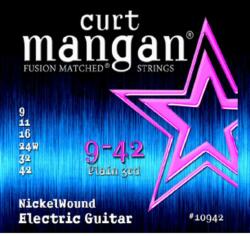 Curt Mangan Nickel Wound 9-42 - Set Corzi Chitara Electrica (10942)