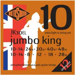 Rotosound Jumbo King JK30EL - Set 12 Corzi Chitara Acustica 10-48 (JK30EL)