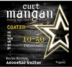 Curt Mangan 80/20 Bronze - Set Corzi Chitara Acustica 10-50 (21050)