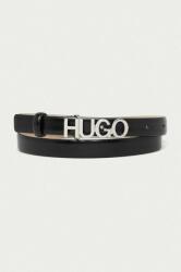 Hugo bőr öv fekete, női - fekete 80 - answear - 20 385 Ft