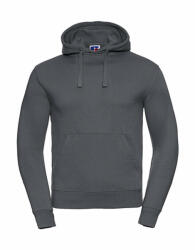 Russell Férfi kapucnis hosszú ujjú pulóver Russell Europe Men's Authentic Hooded Sweat S, Konvoj szürke