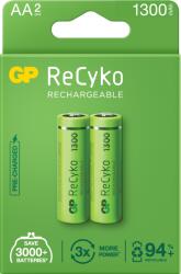 GP Batteries Baterii reincarcabile GP ReCyko AA 1300mAh (R6), ambalaj reciclabil 2pcs (GPRHC132E000)