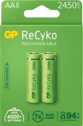 GP Batteries Baterii reincarcabile GP ReCyko AA 2450mAh (R6), ambalaj reciclabil 2pcs (GPRHC252C307)
