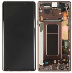  NBA001LCD097005 Samsung Galaxy Note 9 barna (arany) OEM OLED kijelző érintővel kerettel, előlap (NBA001LCD097005)