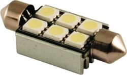 Life Light Led Autós led Sofita rendszám világítás, 6 led, 42 mm, 100 Lumen, Samsung chip, 1, 5W, hideg fehér (LLASOFITA6L42MMCW)