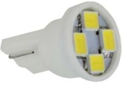 Life Light Led Autós led T10 helyzetjelző, index világítás, 4 led, 40 Lumen, 1W, sárga (LLAT10IH4LY)