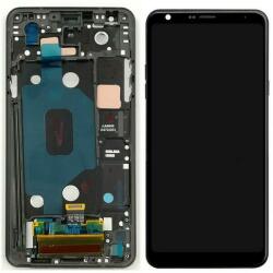  NBA001LCD097007 LG Q Stylo 4 Q710 fekete OEM LCD kijelző érintővel kerettel, előlap (NBA001LCD097007)