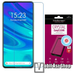 MyScreen CRYSTAL BacteriaFREE képernyővédő fólia - CRYSTAL - 1db, törlőkendővel, antibakteriális, A képernyő sík részét védi! - HUAWEI P smart Pro (2019) / HUAWEI P Smart Z / HUAWEI Y9s / Honor 9X (Global) / H