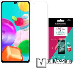 MyScreen ANTIREFLEX képernyővédő fólia - 2 db/csomag (Crystal/Antireflex MATT! ) - törlőkendővel, A képernyő sík részét védi - SAMSUNG Galaxy A41 (SM-A415F)