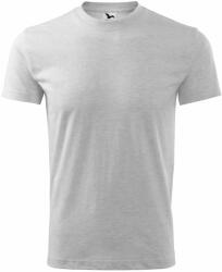 MALFINI Classic Póló - Világosszürke melírozott | 3XL (1010318)