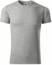 MALFINI Póló Element - Sötétszürke melírozott | 3XL (1451218)