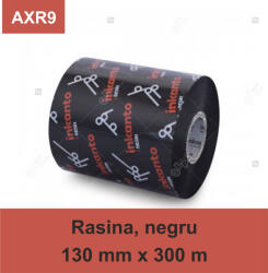 inkanto Ribon ARMOR Inkanto AXR9, rasina (resin), negru, 130mmx300M, OUT (MA30032422)