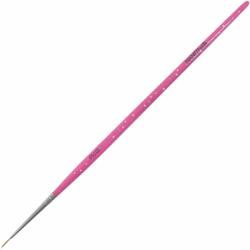 NANI Pensulă de decorare NANI Kolinsky, mărimea 3/0 - Glitter Pink