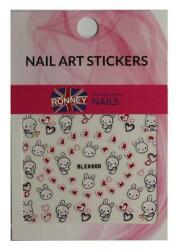 Ronney Professional Abțibilduri pentru unghii - Ronney Professional Nail Art Stickers RN00196