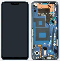  NBA001LCD097151 LG G7 ThinQ kék OEM LCD kijelző érintővel kerettel, előlap (NBA001LCD097151)