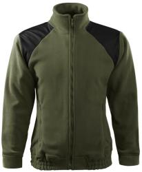 MALFINI Fleece felső Jacket Hi-Q - Military | 3XL (5066918)