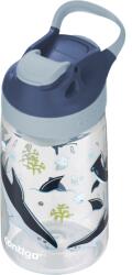 Contigo Jessie Autopop- Blue Poppy - kék műanyag gyerek kulacs - 420 ml