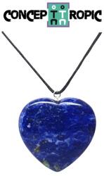  Pandantiv din Lapis Lazuli AAA Inima - 20 x 21 x 4-mm - 1 Buc