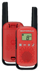 Motorola Talkabout T42 adó-vevő készülék két darabos csomag piros (B4P00811RDKMAW)