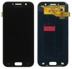 NBA001LCD097315 Samsung Galaxy A5 (2017) A520 fekete OEM LCD kijelző érintővel kerettel, előlap (NBA001LCD097315)