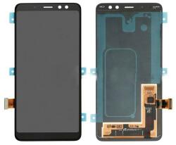NBA001LCD097275 Samsung Galaxy A8 (2018) fekete OEM LCD kijelző érintővel (NBA001LCD097275)