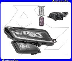 Skoda KODIAQ 2016.11. -2021.08 /NS/ Fényszóró jobb (Full-LED) LED vezérlő nélkül nappali fényhez/helyzetjelzőhöz, LED vezérlő nélkül villogóhoz HELLA 1ZX 012 669-401