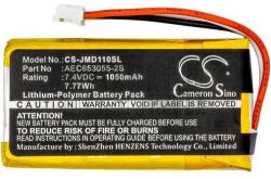 Utángyártott JBL Flip 1 series AEC653055-2S 3.7V 1050mAh 7.77Wh Li-polymer hordozható hangszóró akkumulátor utángyártott