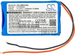 Utángyártott JBL Micro 1 Micro Wireless 2013 series FT453050 3.7V 700mAh 2.59Wh Li-polymer hordozható hangszóró akkumulátor utángyártott