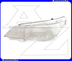 BMW 5 E60, 61 2003.03-2007.02 Fényszóró üveg bal "Xenon-fényszóróhoz" műanyag TYC 20-12926-LA-1