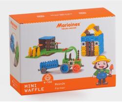 Marioinex Vafe mici - jucărie de construcție din plastic, ferma mare (MX163)
