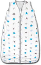 Kidizi Sac dormit copii de vara din muselina Kidizi All Mint Stars 90 cm, 100% bumbac, 6-24 luni 0.5 TOG (5949221101095)