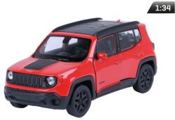 Welly Makett autó, 1: 34, Jeep Renegade Trailhawk piros