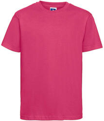 Russell Csomag akciós póló (minimum 3 db) Gyerek rövid ujjú póló Russell Europe Kids' Slim T-Shirt -L (128/7-8), Fuchsia