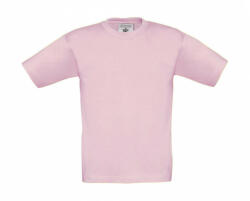 B&C Collection Csomag akciós póló (minimum 3 db) Gyerek rövid ujjú póló B and C Exact 190/kids T-Shirt 7/8 (122/128), Rózsaszín Sixties
