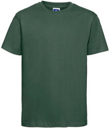 Russell Csomag akciós póló (minimum 3 db) Gyerek rövid ujjú póló Russell Europe Kids' Slim T-Shirt -XS (34), Sötétzöld
