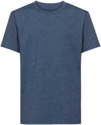 Russell Csomag akciós póló (minimum 3 db) Gyerek rövid ujjú póló Russell Europe Kids' HD T -XL (140/9-10), Világos sötétkék marl