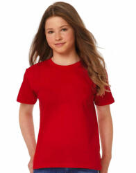 B&C Collection Csomag akciós póló (minimum 3 db) Gyerek rövid ujjú póló B and C Exact 150/kids T-Shirt 1/2 (86-92), Fehér