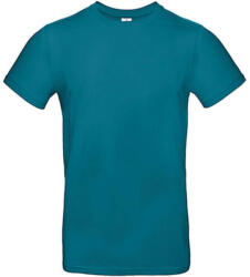 B and C Csomag akciós póló (minimum 3 db) Férfi rövid ujjú póló B&C #E190 T-Shirt -L, Díva kék