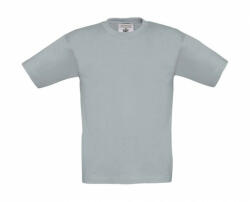 B&C Collection Csomag akciós póló (minimum 3 db) Gyerek rövid ujjú póló B and C Exact 190/kids T-Shirt 3/4 (98/104), Pacific szürke