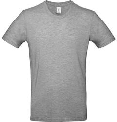 B and C Csomag akciós póló (minimum 3 db) Férfi rövid ujjú póló B&C #E190 T-Shirt -XS, Sportszürke