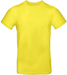 B and C Csomag akciós póló (minimum 3 db) Férfi rövid ujjú póló B&C #E190 T-Shirt -3XL, Napsárga