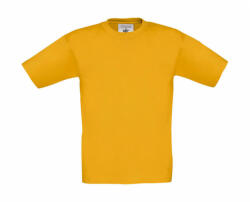 B&C Collection Csomag akciós póló (minimum 3 db) Gyerek rövid ujjú póló B and C Exact 190/kids T-Shirt 5/6 (110/116), Aranysárga