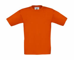 B&C Collection Csomag akciós póló (minimum 3 db) Gyerek rövid ujjú póló B and C Exact 150/kids T-Shirt 7/8 (122/128), Narancssárga
