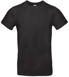 B and C Csomag akciós póló (minimum 3 db) Férfi rövid ujjú póló B&C #E190 T-Shirt -L, Fekete