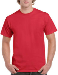 Gildan Csomag akciós póló (minimum 3 db) Uniszex póló Rövid ujjú Gildan Ultra Cotton Adult T-Shirt - M, Piros