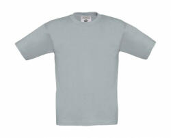 B&C Collection Csomag akciós póló (minimum 3 db) Gyerek rövid ujjú póló B and C Exact 190/kids T-Shirt 7/8 (122/128), Pacific szürke