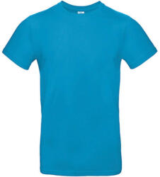 B and C Csomag akciós póló (minimum 3 db) Férfi rövid ujjú póló B&C #E190 T-Shirt -2XL, Atoll kék