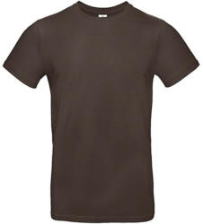 B and C Csomag akciós póló (minimum 3 db) Férfi rövid ujjú póló B&C #E190 T-Shirt -M, Barna