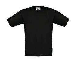 B&C Collection Csomag akciós póló (minimum 3 db) Gyerek rövid ujjú póló B and C Exact 190/kids T-Shirt 5/6 (110/116), Fekete