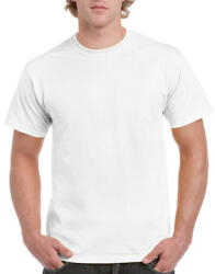 Gildan Csomag akciós póló (minimum 3 db) Uniszex póló Rövid ujjú Gildan Ultra Cotton Adult T-Shirt - M, Fehér